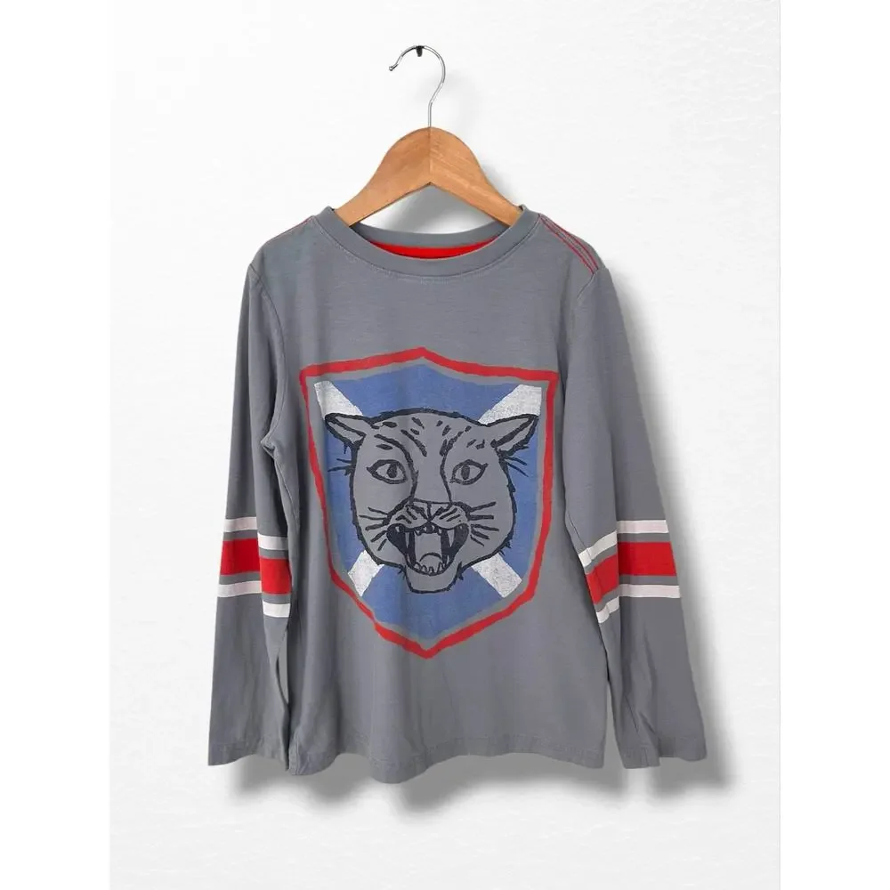 Tea Collection Scotland Wildcat Graphic Tee, Size 8